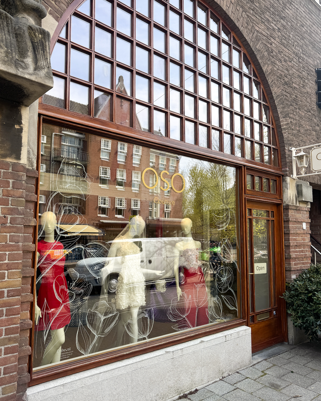 Etalageschildering inspiratie Beethovenstraat Amsterdam